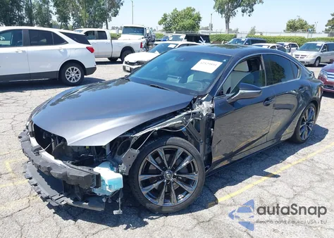 2021 Lexus Is 350 F Sport из США, поврежденный, VIN JTHGZ1B2XM5042188